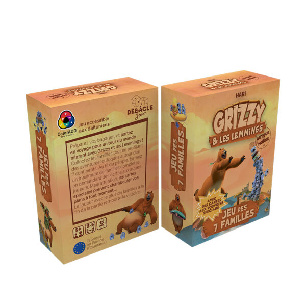 Grizzy et les lemmings - Jeu des 7 familles
