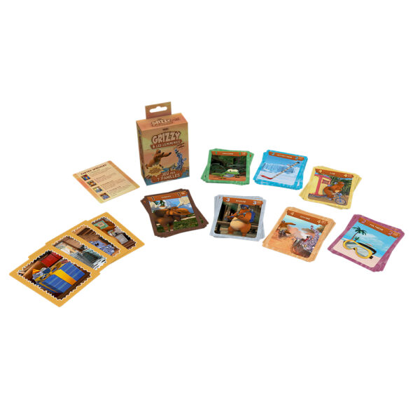Grizzy et les lemmings - Jeu des 7 familles