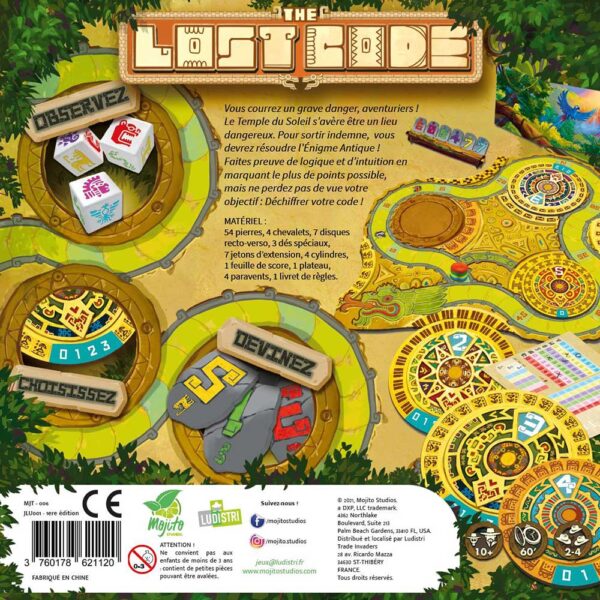 The Lost Code - Dos de boite