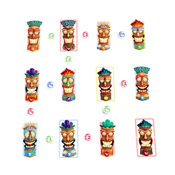 Jeu de société - Tiki Tatoo