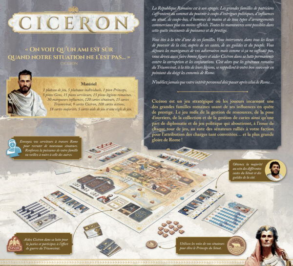 Jeu de société - Cicéron