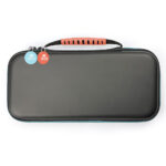 Switch 2 - Sacoche de transport bleu et corail