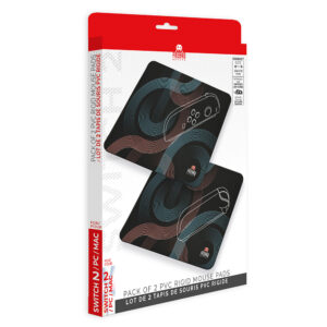 Switch 2 - Lot de 2 tapis de souris noir