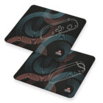 Switch 2 - Lot de 2 tapis de souris noir