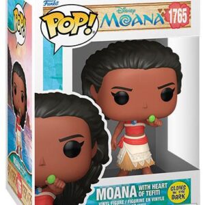 Disney - Funko Pop 1765 - Moana w/Heart of Tefiti - (Brille dans l'obscurité) Special Edition