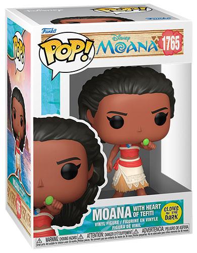Disney - Funko Pop 1765 - Moana w/Heart of Tefiti - (Brille dans l'obscurité) Special Edition