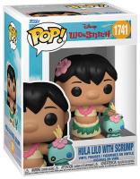 Lilo&Stitch - Funko Pop 1741 - Stitch Hula Lilo w/Scrump