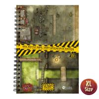Livre Plateau de Jeu : Post Apocalyptique - Taille XL - A3 - Couverture Rigide