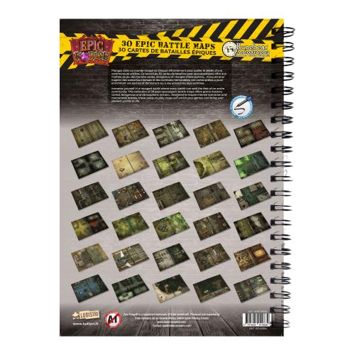 Livre Plateau de Jeu : Post Apocalyptique - Taille XL - A3 - Couverture Rigide – Image 4