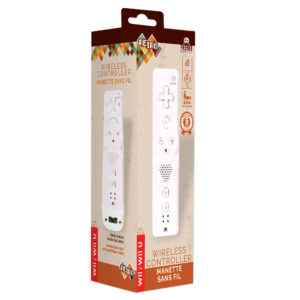 Manette type Wiimote blanche
