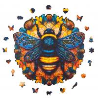 Puzzle en bois – Mandala Abondance – 206 pcs (20 pcs uniques)
