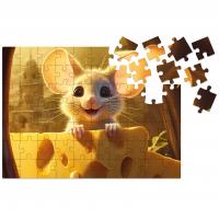 Puzzle en bois – Souris – 70 pcs